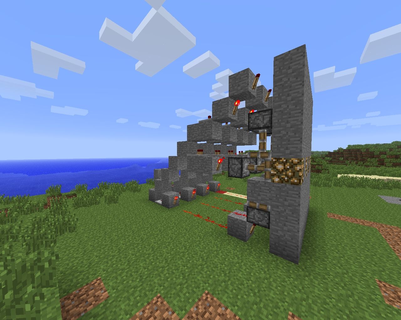 Vertical Light Switch Minecraft Map